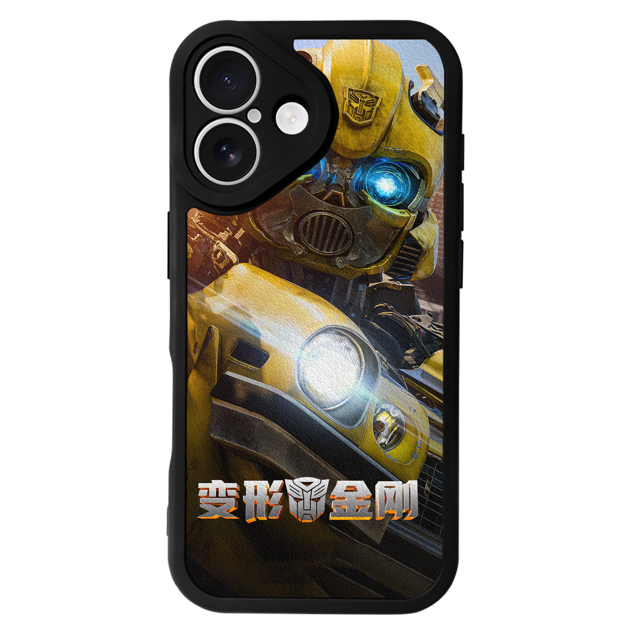 （画像用） Transformers トランスフォーマー 【iPhone 16シリーズ対応】シリコンスマホケース（レザー調） 材質：シリコン
